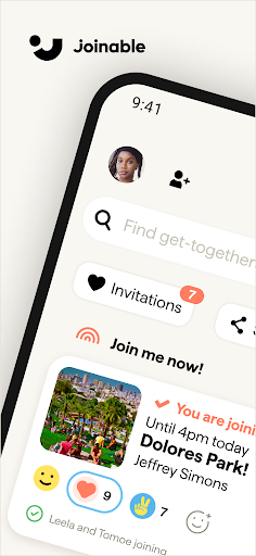 Android application Joinable screenshort