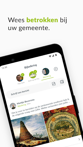Android application Oude Kerk Veenendaal screenshort