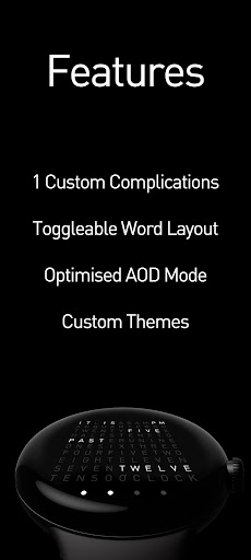 Word WatchFace Screen 2
