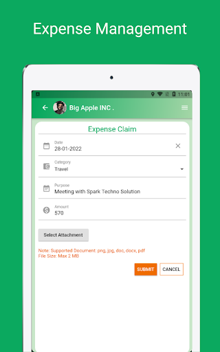 Screenshot of Payroll App for Employers, HRM