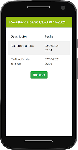 CORNARE APP Screen 3