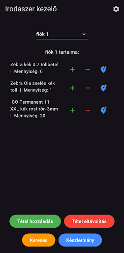 Irodaszer kezelő Screen 2