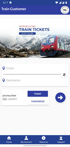 Nepal Railways Screen 2