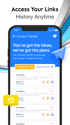 Content Transfer: File Sharing Screenshot 4 - AppWisp.com