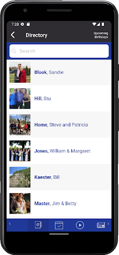 The Bridge App Screen 2