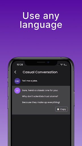 BroBot - Your AI Chat Buddy Screen 3