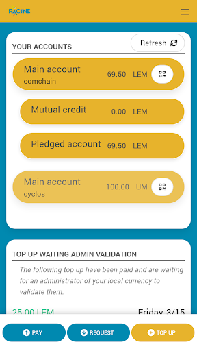 Android application La Racine screenshort