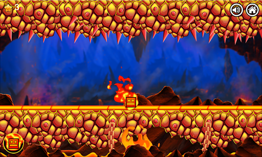 Android application Ice and Fire challenge game screenshort