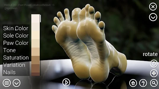 HAELE 3D - Feet Poser - Demo