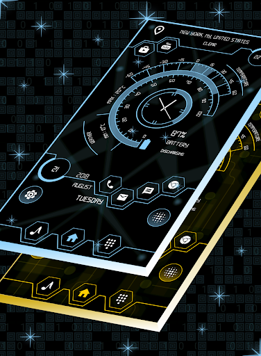 Strip hi-tech launcher 3 Screen 3