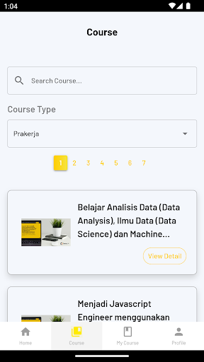 Course-Net Screen 2