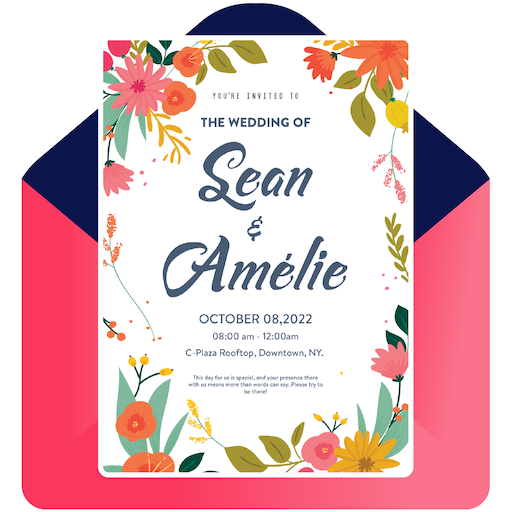 Same Day Invitation Cards