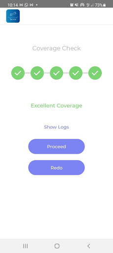 Android application Watchman Service screenshort