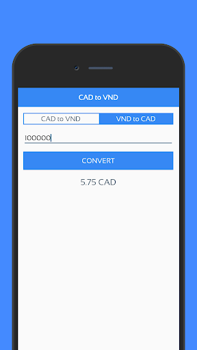 CAD and VND Converter App Screen 3