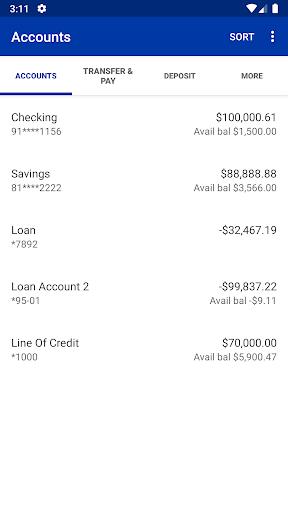 Metro Community FCU Screen 3