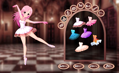 Pretty girl Ballerina dress up - girls games
