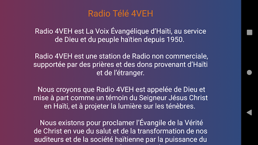 Radio Télé 4VEH Screen 2
