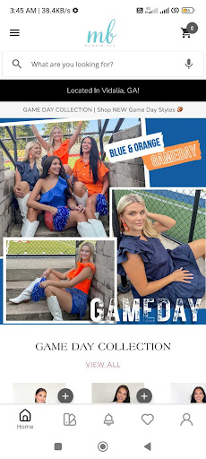 Android application Maddie Bea Boutique screenshort