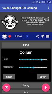 Voice Changer Mic for Gaming - PS4 XBox PC  Screenshots 21