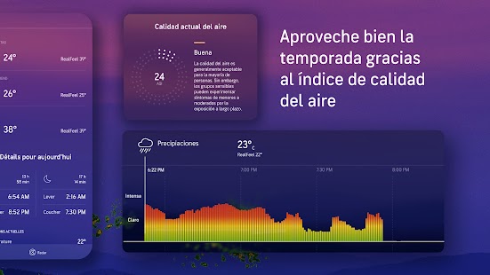 AccuWeather: clima diario Screenshot