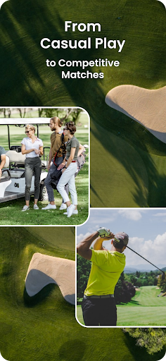 Screenshot of GolfLync Social Golf Community