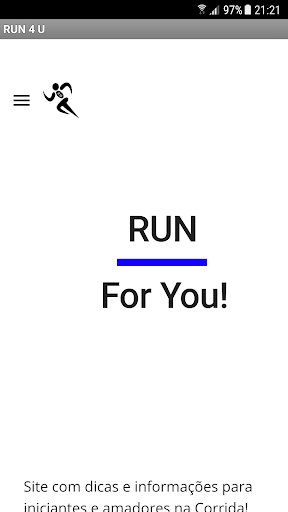 Android application Run4u screenshort