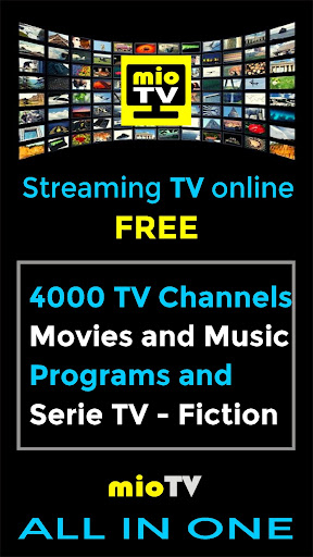 Android application mioTV screenshort