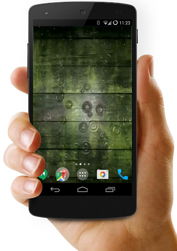 Android application Rain Video Live Wallpaper screenshort