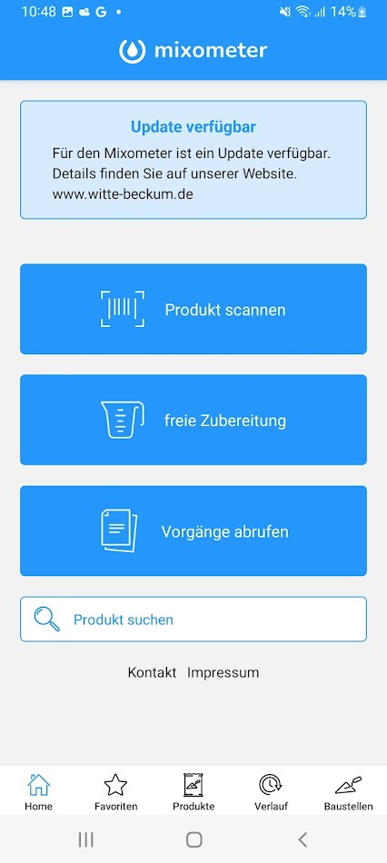 #6. mixometer (Android) โดย: Witte - Technik für Bodenleger