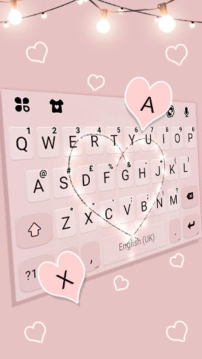Fairy Lights Heart 2 Keyboard Screen 2
