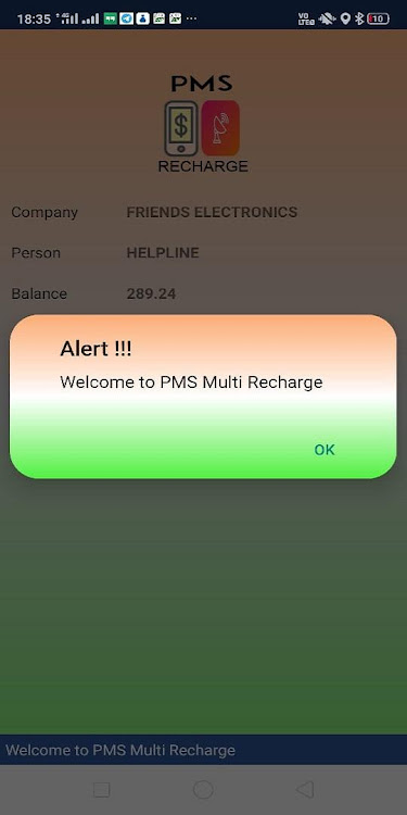 PMS Recharge - 1.3 - (Android)