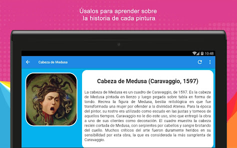 Screenshot 12 Pinturas Famosas con Historia android