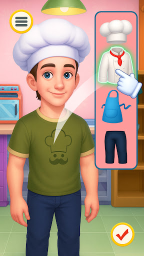 Hotel Rising Chef Master Game ekran görüntüsü