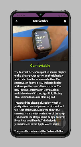 Fastrack Reflex smart Guide