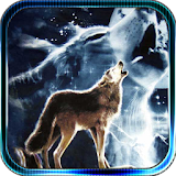 Wolves Sounds live wallpaper icon