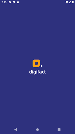 Android application Digifact MP Test screenshort