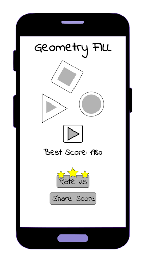 Android application Geometry Shapes - Geometrica screenshort