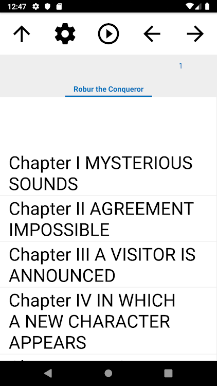 Book, Robur the Conqueror - 1.0.55 - (Android)
