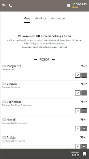 Pizzeria Viking i Piteå Screen 3