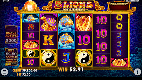 5 Lions Megaways Slot Casino