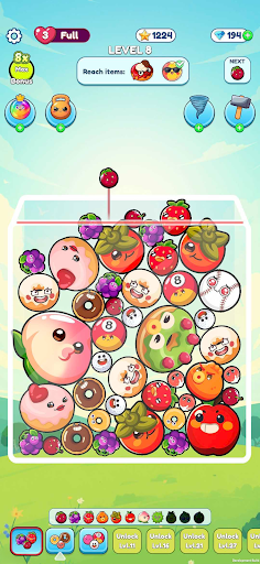 Mega Melon Merge screenshot
