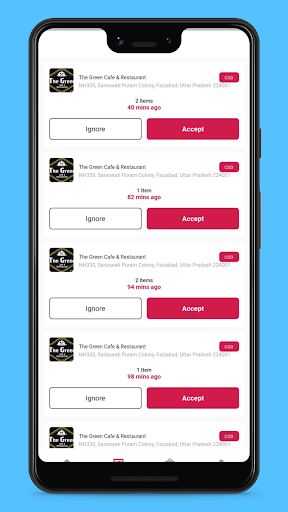 Ayyoeat - Delivery Partner App Screen 2