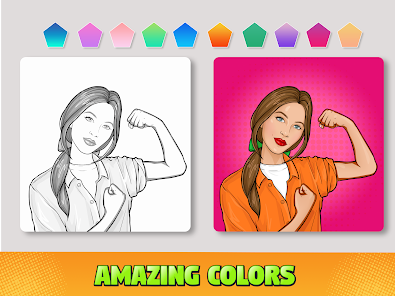 Princess Girl Coloring Drawing 1.1.1 APK + Mod (Unlimited money) إلى عن على ذكري المظهر