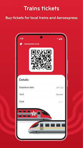 Screenshot of Moscow transport