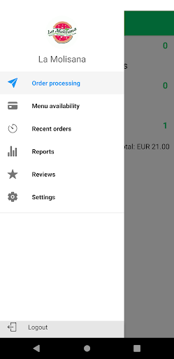 Android application Yummy Yummy Restaurant screenshort