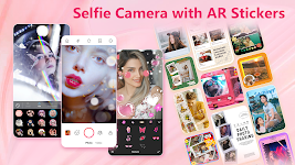 screenshot of Selfie Camera with AR Stickers
