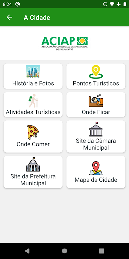 ACIAP Paranavaí Screen 2