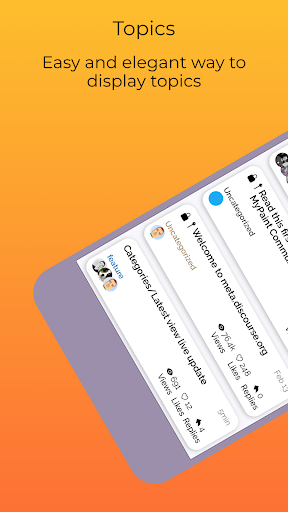 Android application DisHub screenshort