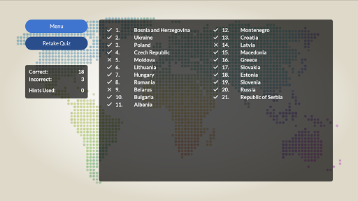 Quizzer8 Screen 3