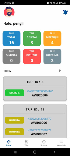 Frex Driver Screen 3